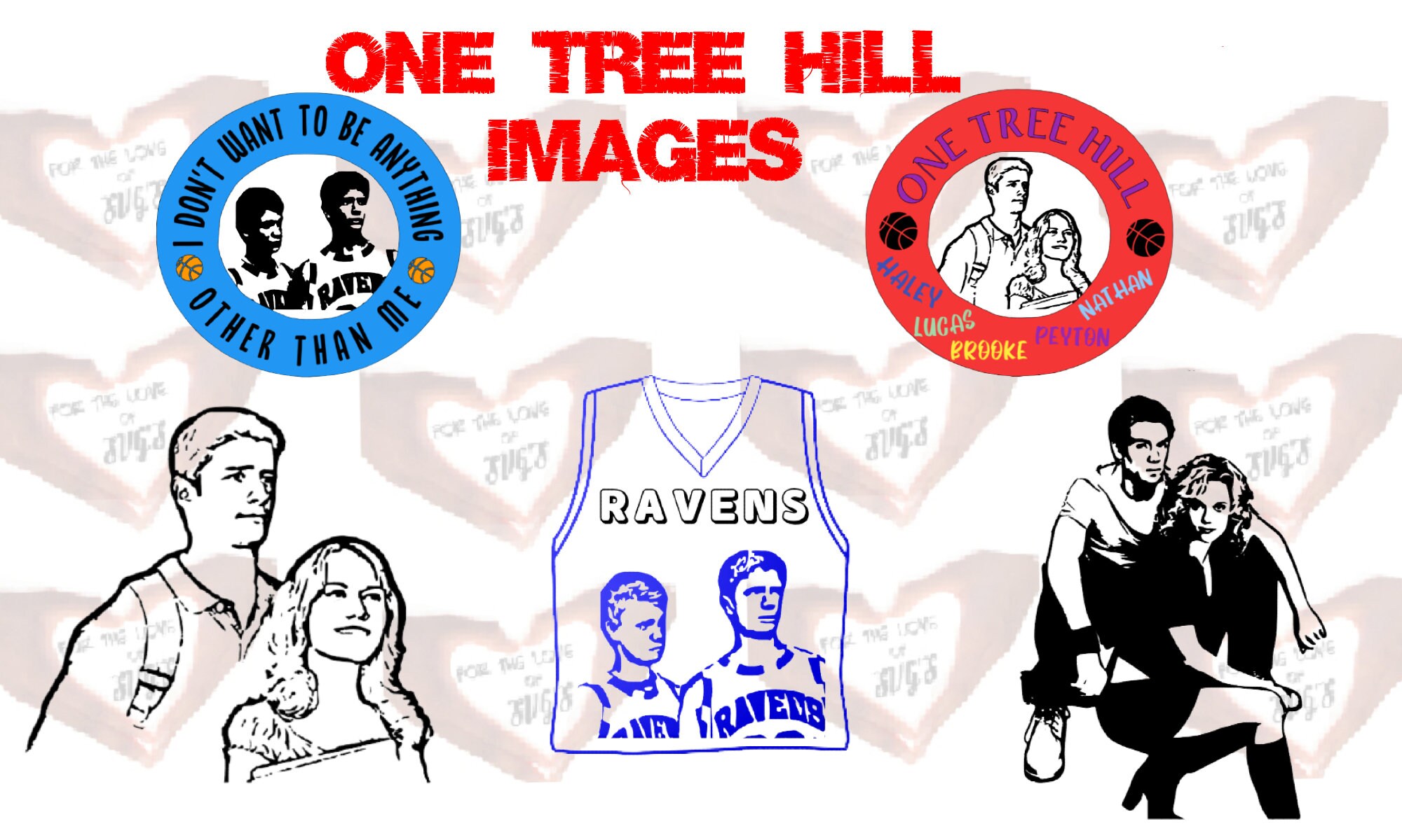 One Tree Hill Images One tree hill stickers One Tree Hill TV Etsy