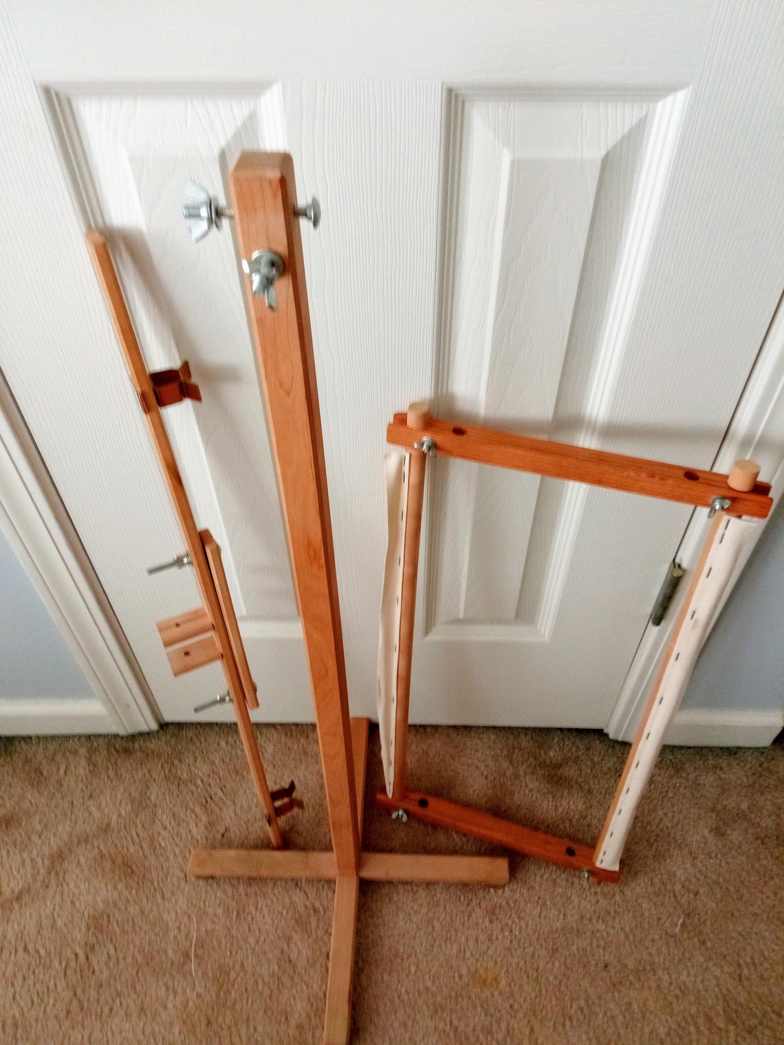 NEEDLEWORK FLOOR STAND Needlework Frame Embroidery Stand Etsy