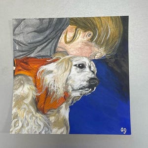 Gouache Pet Portrait