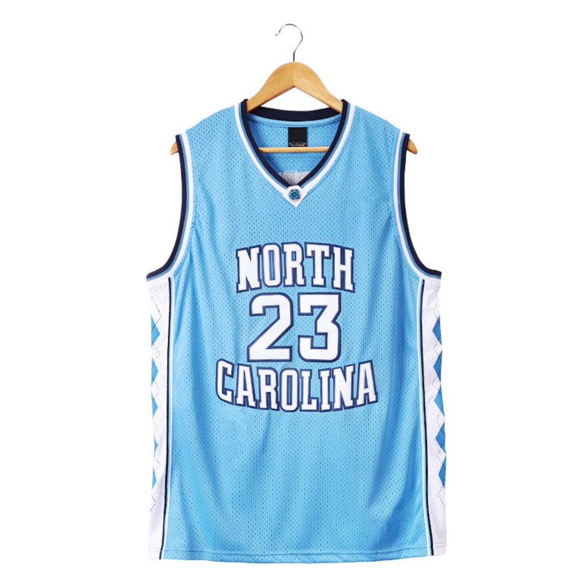 Mens university Blue Basketball Jersey UCLA North Carolina Etsy