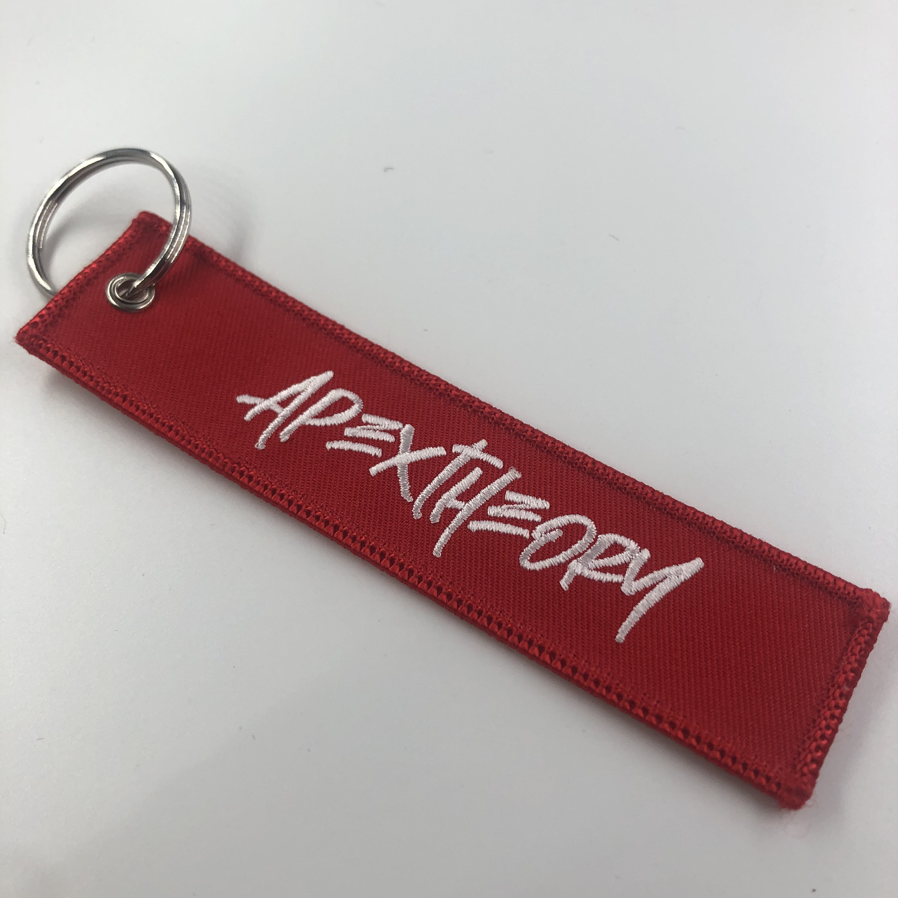 25 Custom Embroidered Keychain Custom Remove Before Flight Etsy