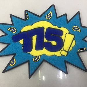 Custom Chenille Patches NO minimum, Made To Order, Varsity Letterman Jacket Patches, Chenille Name Letters, Fluffy chenille patches