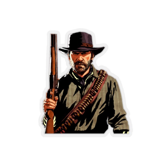 Arthur Morgan Red Dead Redemption 2 Vinyl Sticker -  Hong Kong