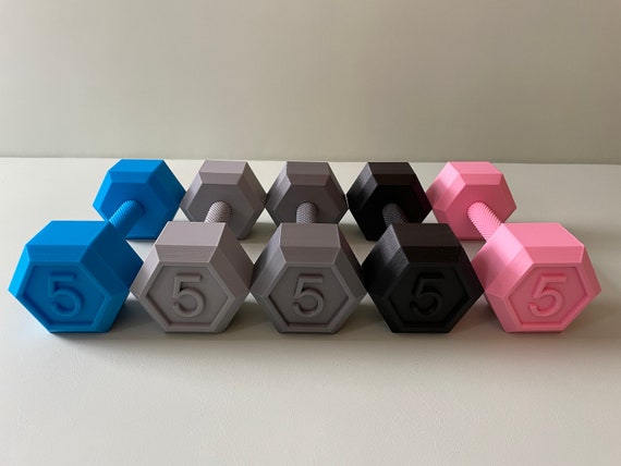 Plastic Toddler Free Weight. Dumbbell.