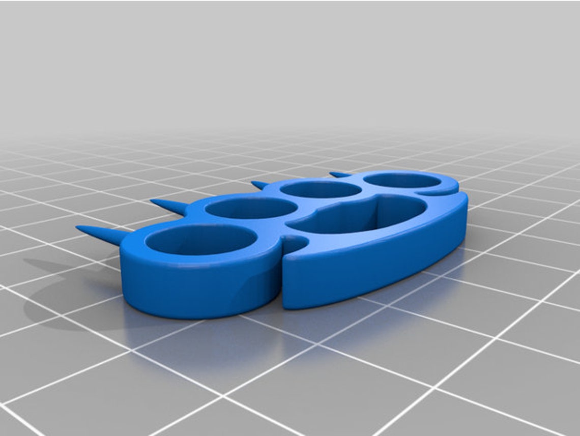Spike Knuckles 3d print stl file for 3d printing and 3d | Etsy