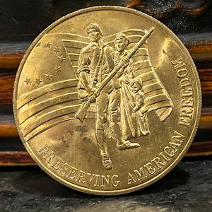 Preserving American Freedom Bronze Medal: 1978 Veterans Collectible