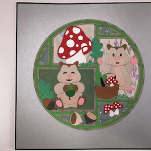 Carte hamster, carte avec des animaux, carte pour les enfants, carte pour maman, fille, cartes avec des hamsters, carte des bois, carte de la nature, carte personnalisée