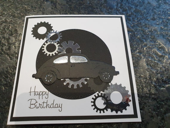 Biglietto D'auguri Personalizzato Per 17/18/21/35 Anni - Auto Sportiva - PrintZania