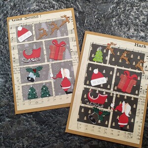 Biglietto di Natale, Biglietto festivo, Auguri di buone feste, Biglietto di Natale per amanti della musica, Biglietto di canti natalizi, Biglietto di Natale per i nonni