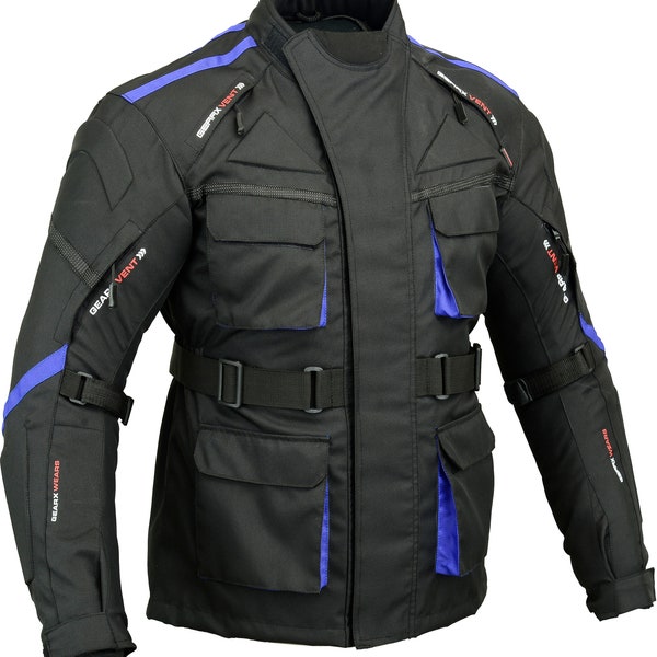 GearX Surfer Motorcycle Jacket Commuting Waterproof Coat