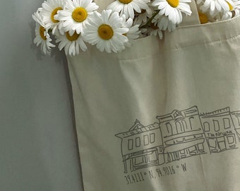 Downtown Weston, Missouri - Natural Tote Bag