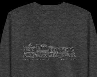 Downtown Weston, Missouri - Sweatshirt
