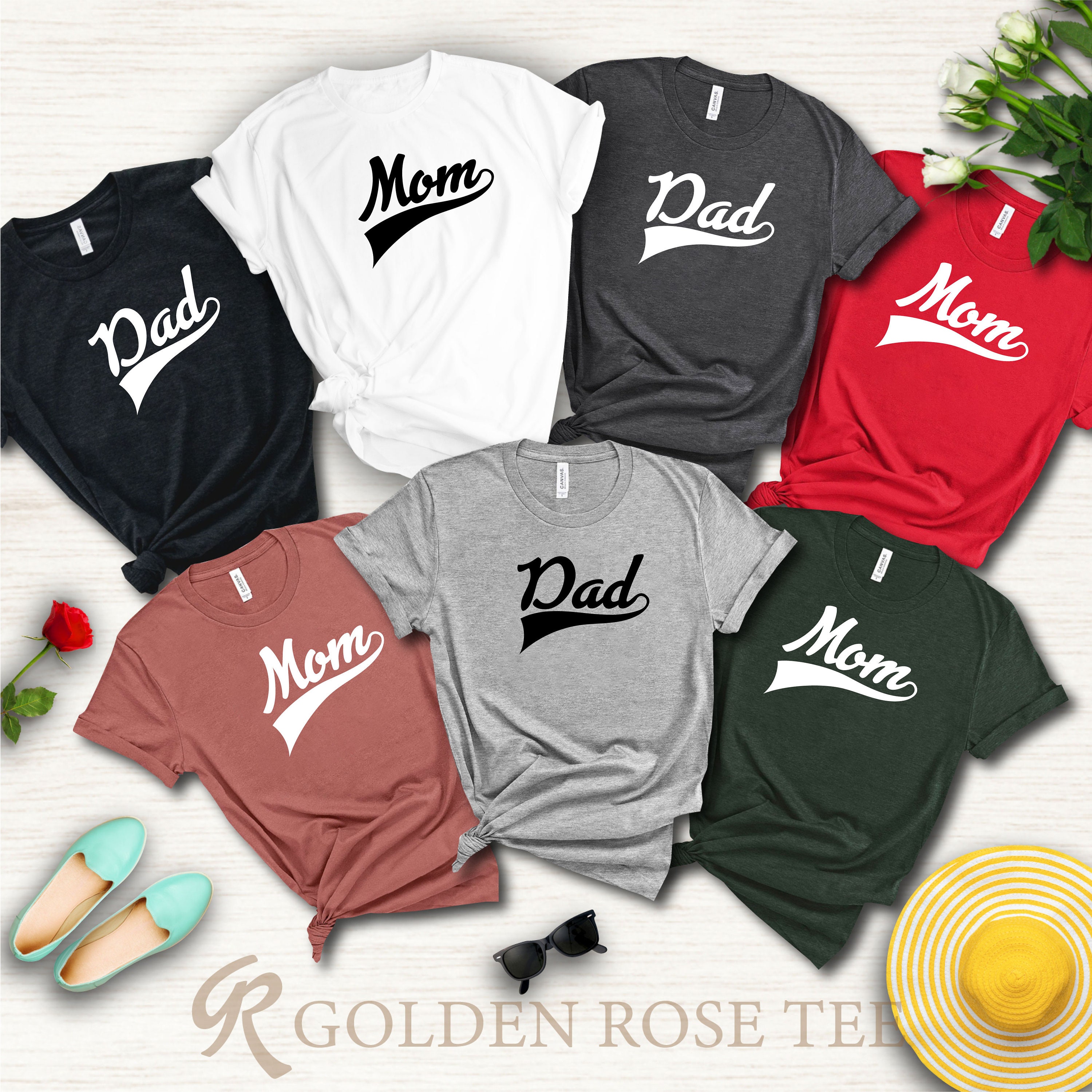 new mom and dad shirts
