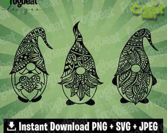 Download Gnome Mandala Svg Etsy