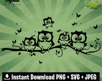 Download Owl Family Svg Etsy