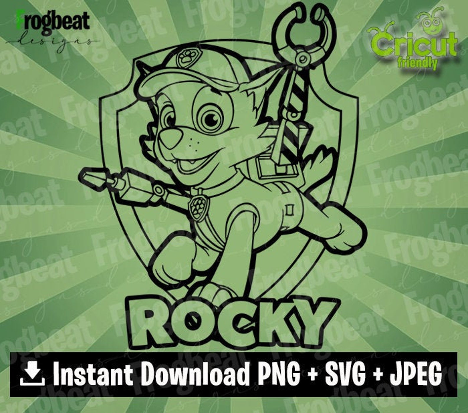 paw patrol rocky svg free paw patrol rocky svg free