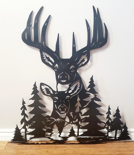 Metal sale deer cutout