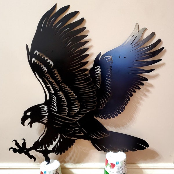 Eagle Metal Art Etsy