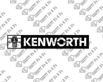 Kenworth - Logo - Download - Cut file, Digital, - Dxf, Svg, Png, Pdf, Ai, Dwg, Pdf.