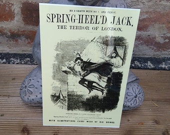 Mini-Blechschild Jack the Ripper Postkarte 