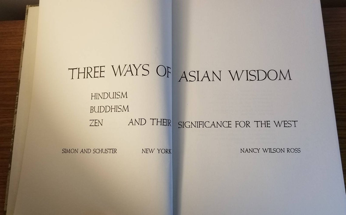 Asian buddhism hinduism significance their three ways west wisdom zen