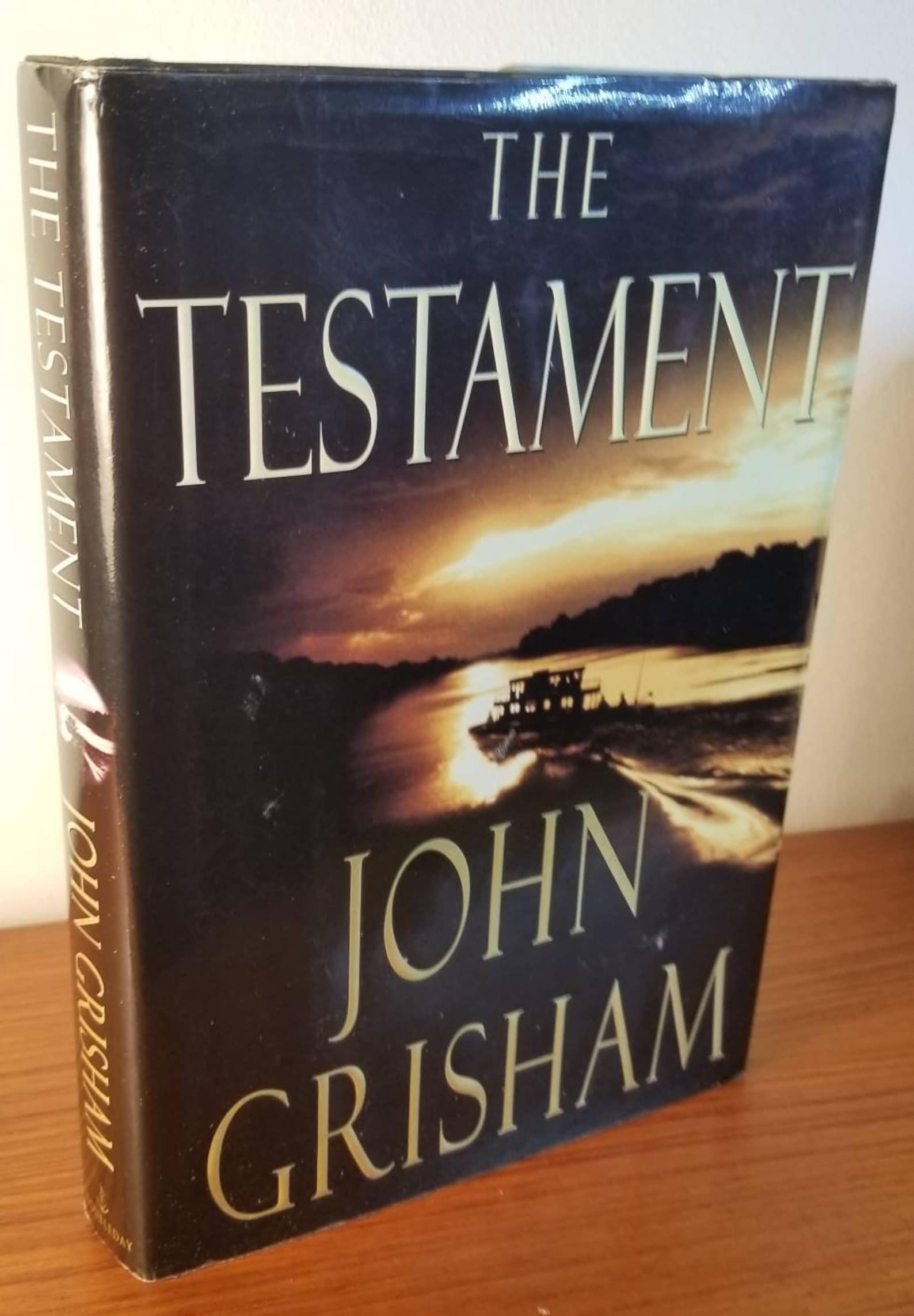 The Testament 1999 First Edition Hardcover by John Grisham Etsy