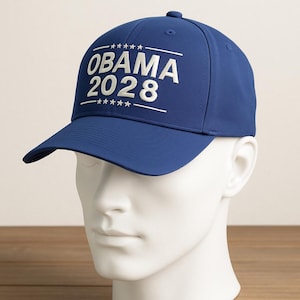 Obama 2028 Marinblå basebollkeps