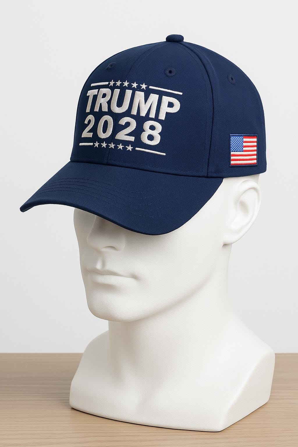 トランプ・マガ 2028 アメリカンブルー ベースボールキャップ - Etsy 日本