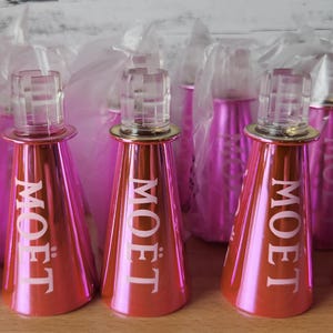 Moet Chandon Champagne Pink Mini Sippers For Moet Brand New Individually Packaged