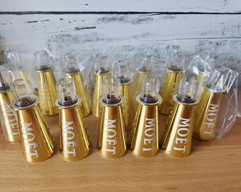 Moet Chandon Champagne Gold Mini Sippers For Moet Individually Packaged