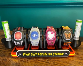 Digital STL Files | Mickey Mouse Magic Bands Charging Station