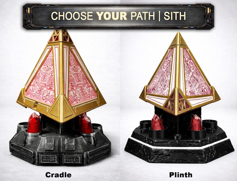 Holocron Display Stand | Star Wars Galaxy’s Edge | Choose Your Path ...