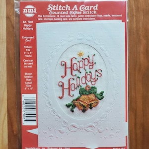 Cross Stitch Stitch Kit for Adults and Kids Beginners Home Decor