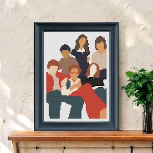 That 70s Show Cross Stitch Pattern PDF - Funny TV Embroidery Design - Instant Download