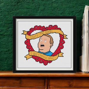 Bobby Hill Cross Stitch Pattern PDF | That’s My Purse Funny TV Pattern | Instant Download