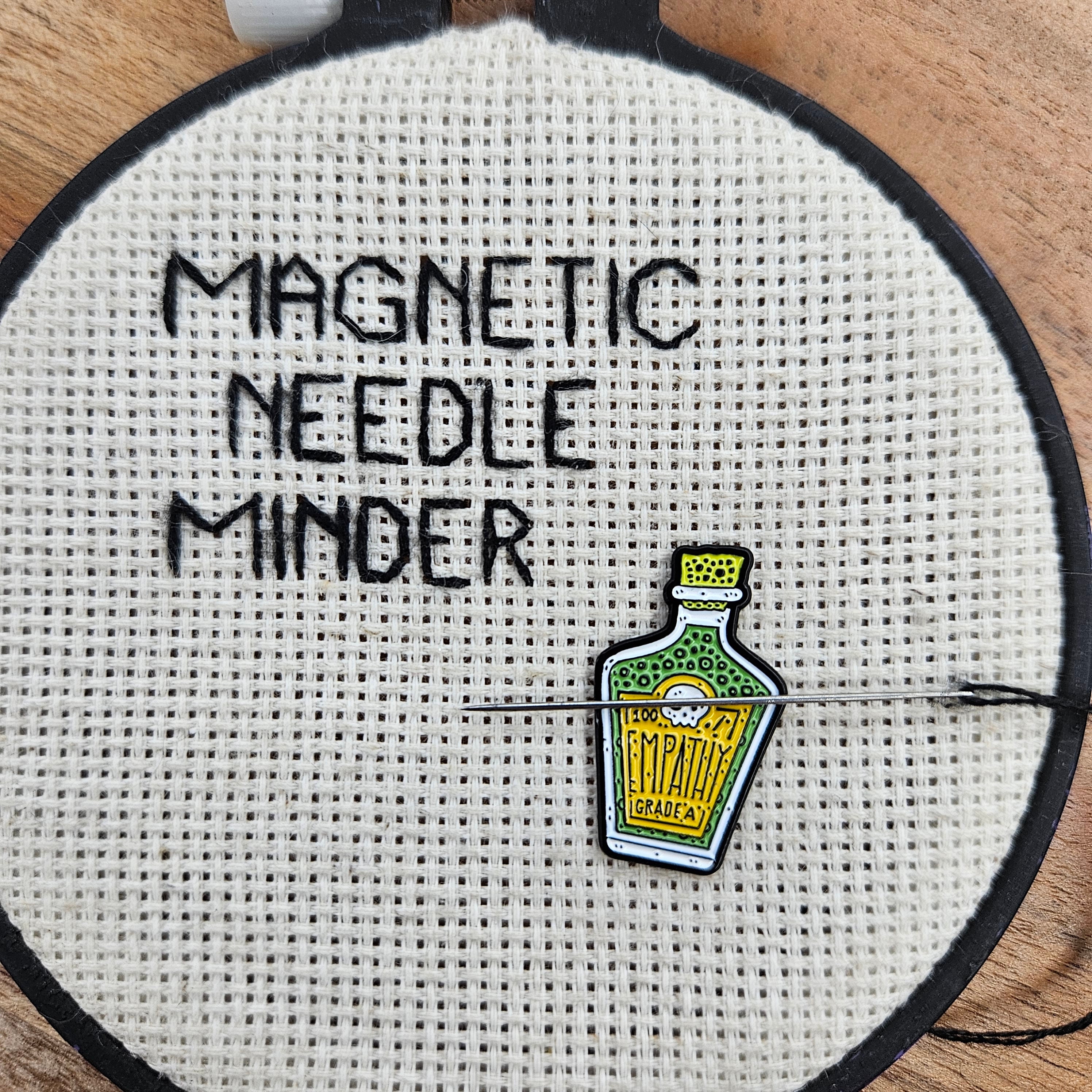 Pretty Creepy Needle Minder Magnetic for Cross Stitch, Embroidery, or  Creepy Decorative Magnet - Pretty Needle Minder