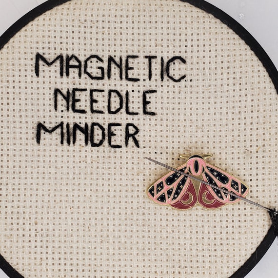 Magnetic Enamel Needle Minder - Butterfly
