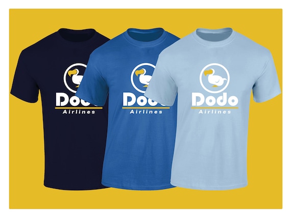 Dodo Airlines T-shirt - Etsy Sweden