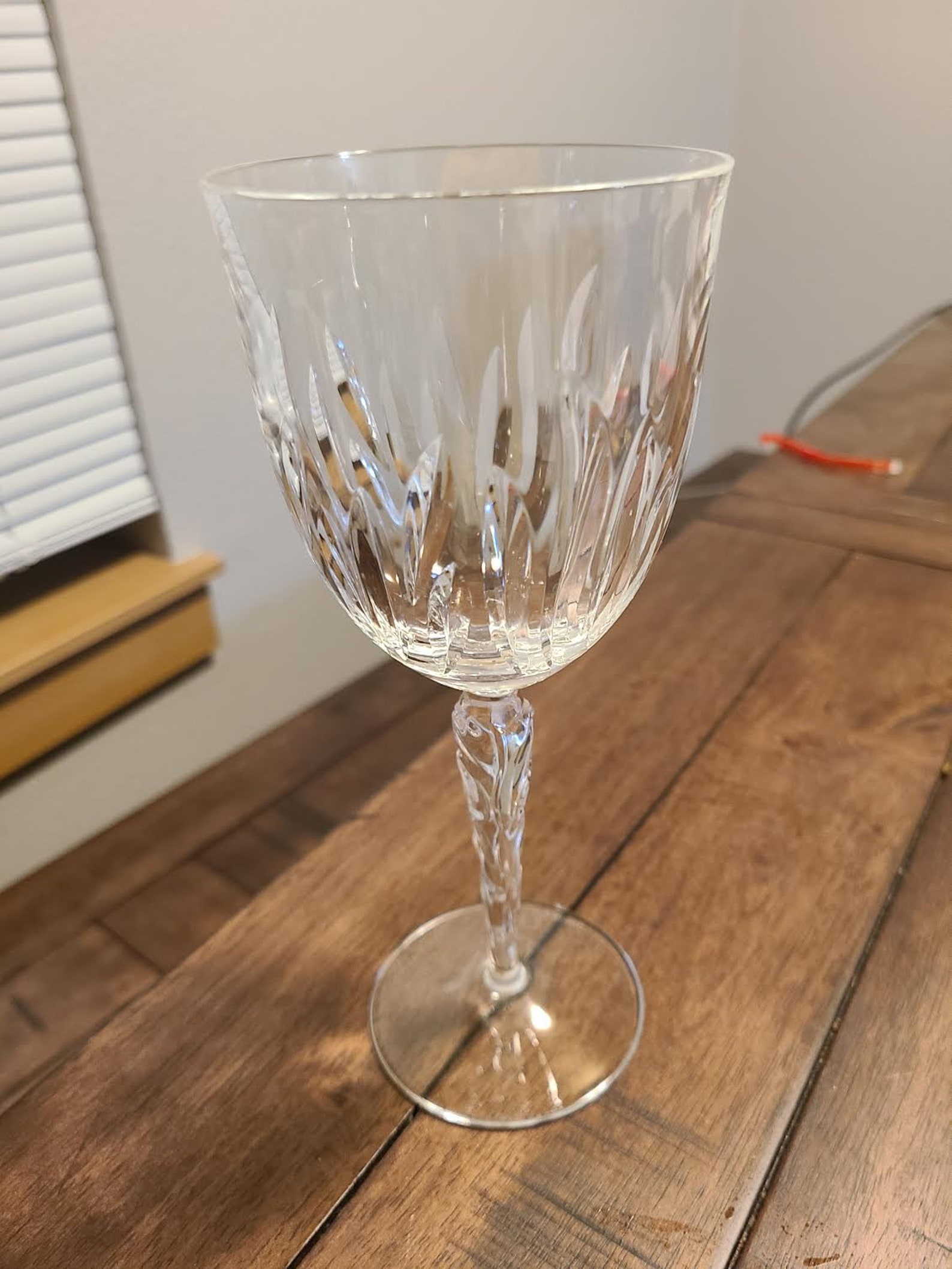 tiffany wine glasses