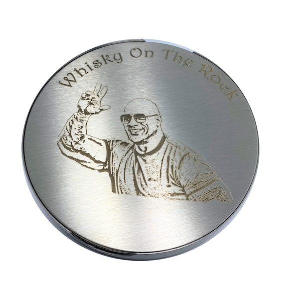 Custom Photo/Logo/Illustration Stainless steel Drink Coasters (set of 6)