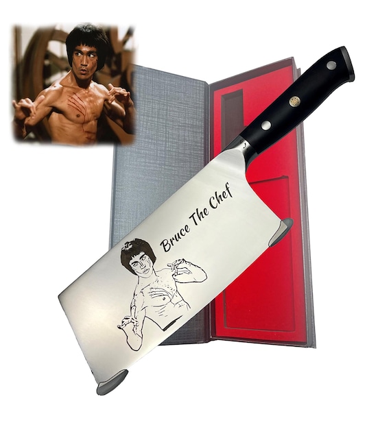 Unique 7-in Cleaver Custom Laser Engraved Perfect Corporate Gift for Holidays Personalized for Chefs and Cooking Enthusiasts