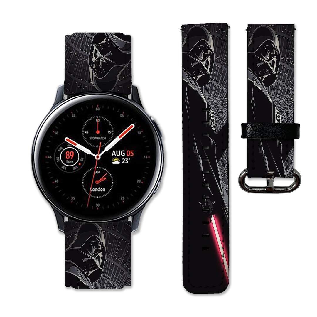 Star Wars Samsung Watch 5 Band Galaxy Active 2 Band 40 Mm Darth  display picture 1