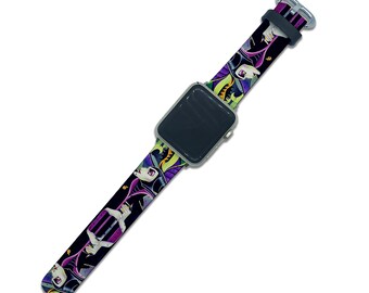 Band 42mm Maleficent Apple Watch Band Disney Christmas Apple Watch