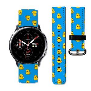 Duck Samsung Galaxy Watch 46 mm Galaxy Active 2 Band 40 mm Galaxy Watch 42mm Strap Gear Sport Strap Galaxy Watch 6 Band Watch 5 Strap