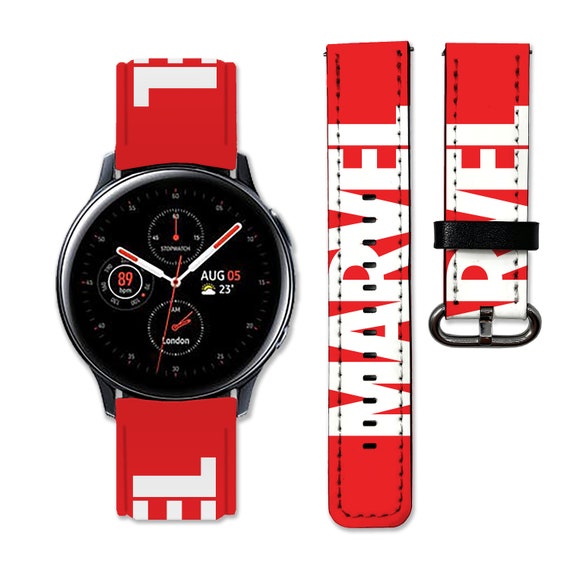 Marvel Gear Sport Strap Galaxy Watch 4 Band Avengers Samsung