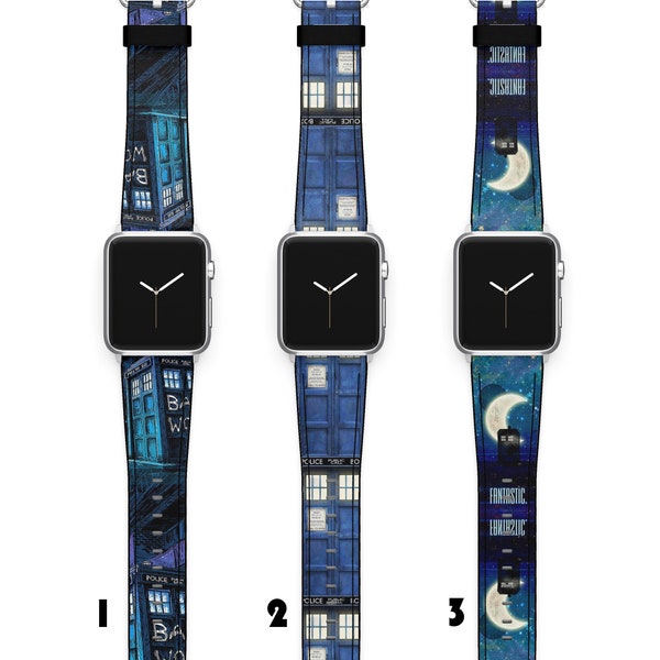 Doctor Who Series 9 iWatch Band 41mm iWatch SE iWatch Strap 42 mm iWatch Ultra 2 iWatch Strap 45 mm iWatch Band 44 mm Series 8