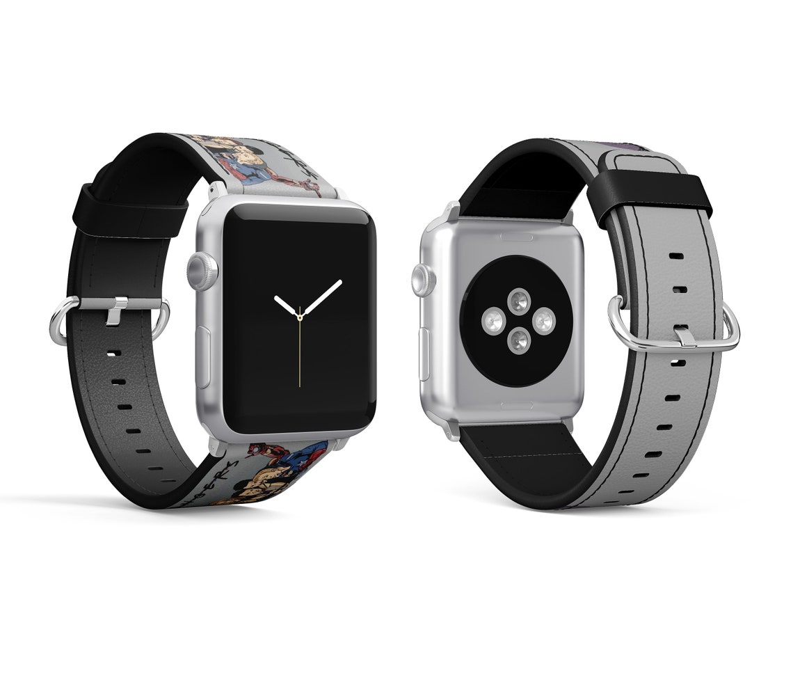 Marvel Iwatch SE 2020 Apple Watch Strap 42 Mm Avengers Iwatch | Etsy