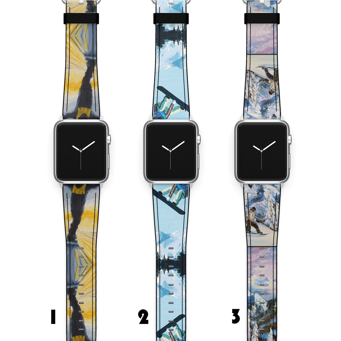 snowboard apple watch