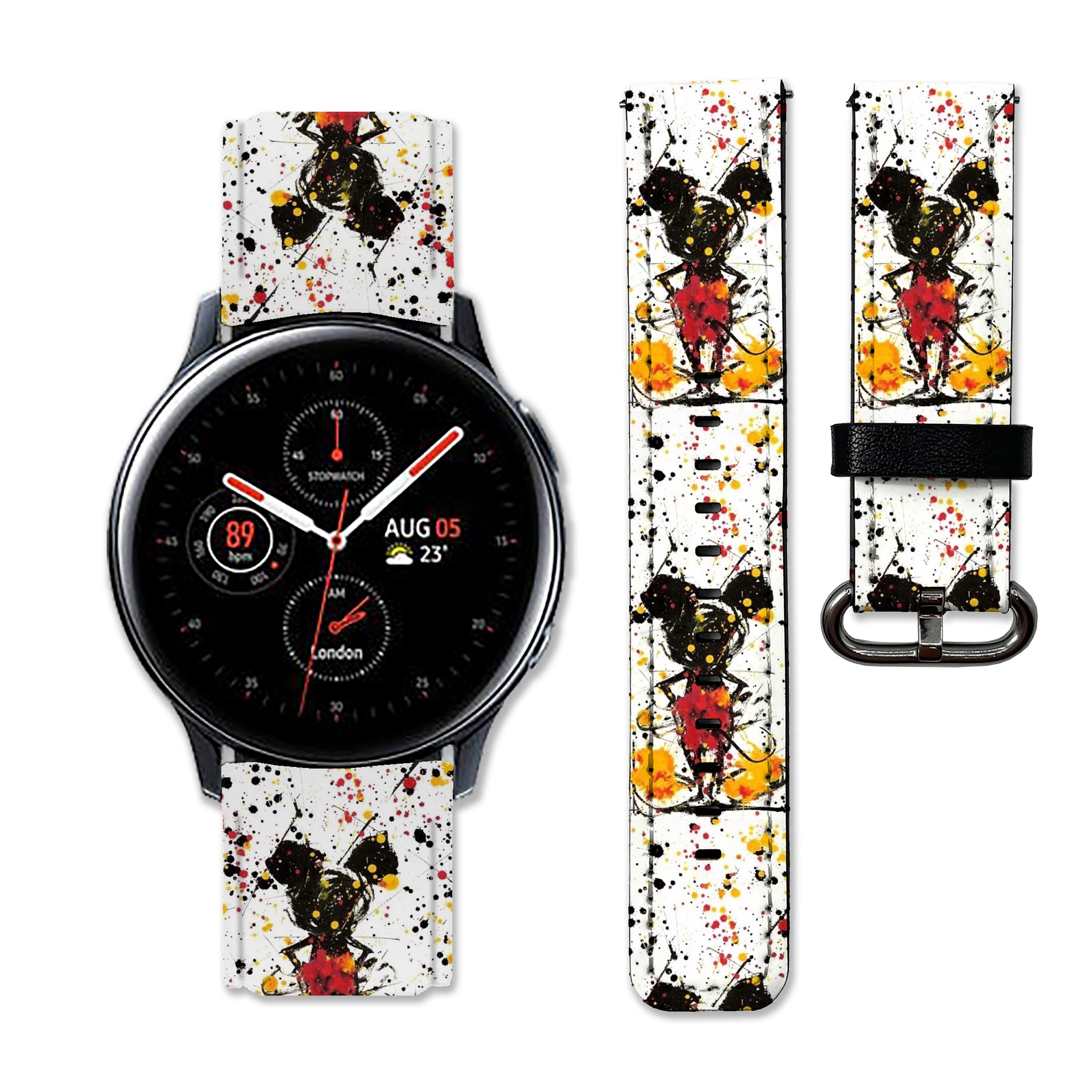 Repurposed LV Watch Band For Samsung Watch, Samsung Galaxy Samsung Galaxy  Watch 3 Active 2 Gear S3 Frontier Classic