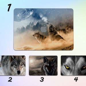 Lobos Macbook Caso Macbook Air M2 Caso Macbook Pro 13 Polegada Caso Macbook Air Manga Macbook Pro Caso Pro 14 Polegada Caso Pro 16 Polegada Capa